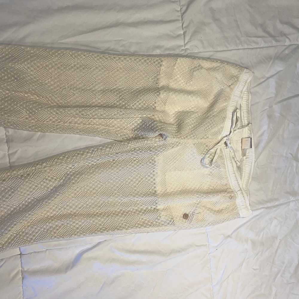 Cute Roxy bathing suit cover up pants never used!